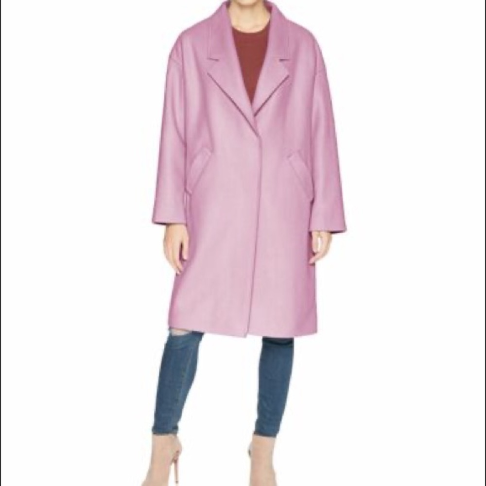 Kendall + Kylie Single Breasted Walker / Lilac